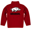 Razorbacks Long Sleeve Quarter Zip Pull Over