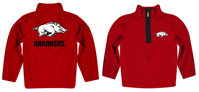 Razorbacks Long Sleeve Quarter Zip Pull Over