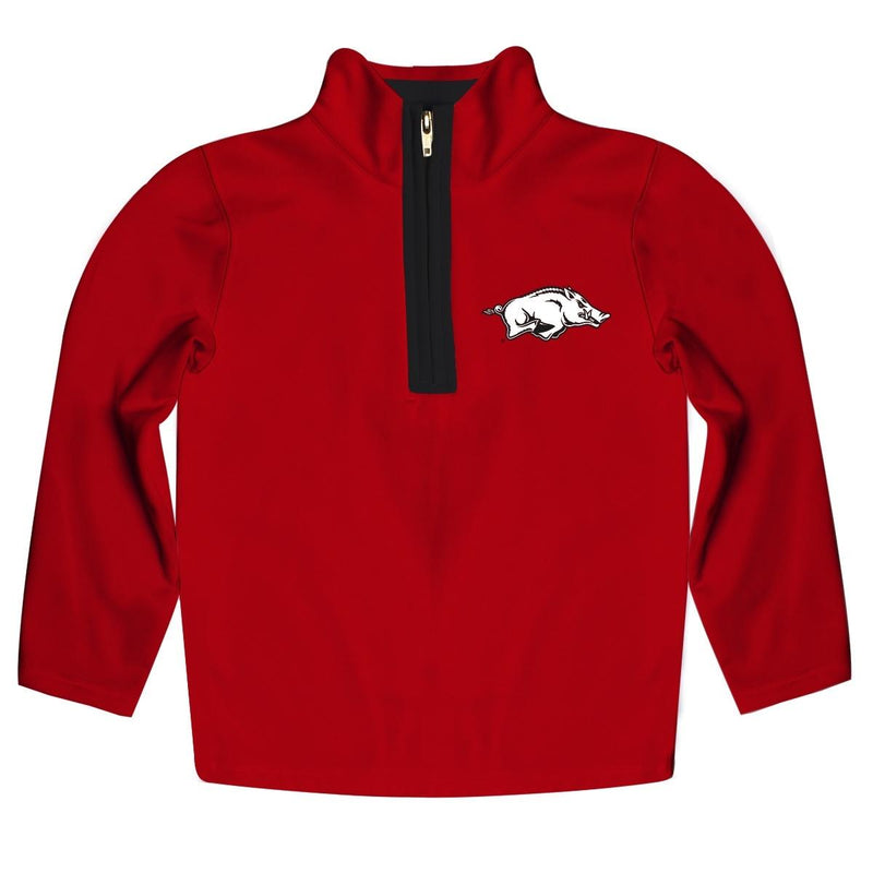 Razorbacks Long Sleeve Quarter Zip Pull Over