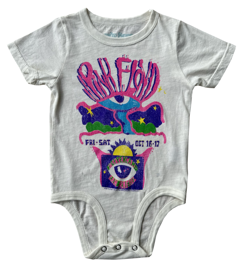 Pink Floyd Onesie - Vintage White