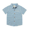 Newly Woven Shirt | Blue/White Plaid