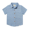 Newport Woven Shirt | Blue Gauze