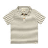 Shipping Polo | Grey/White Striped