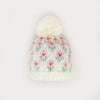 Bitty Blooms Blush Beanie