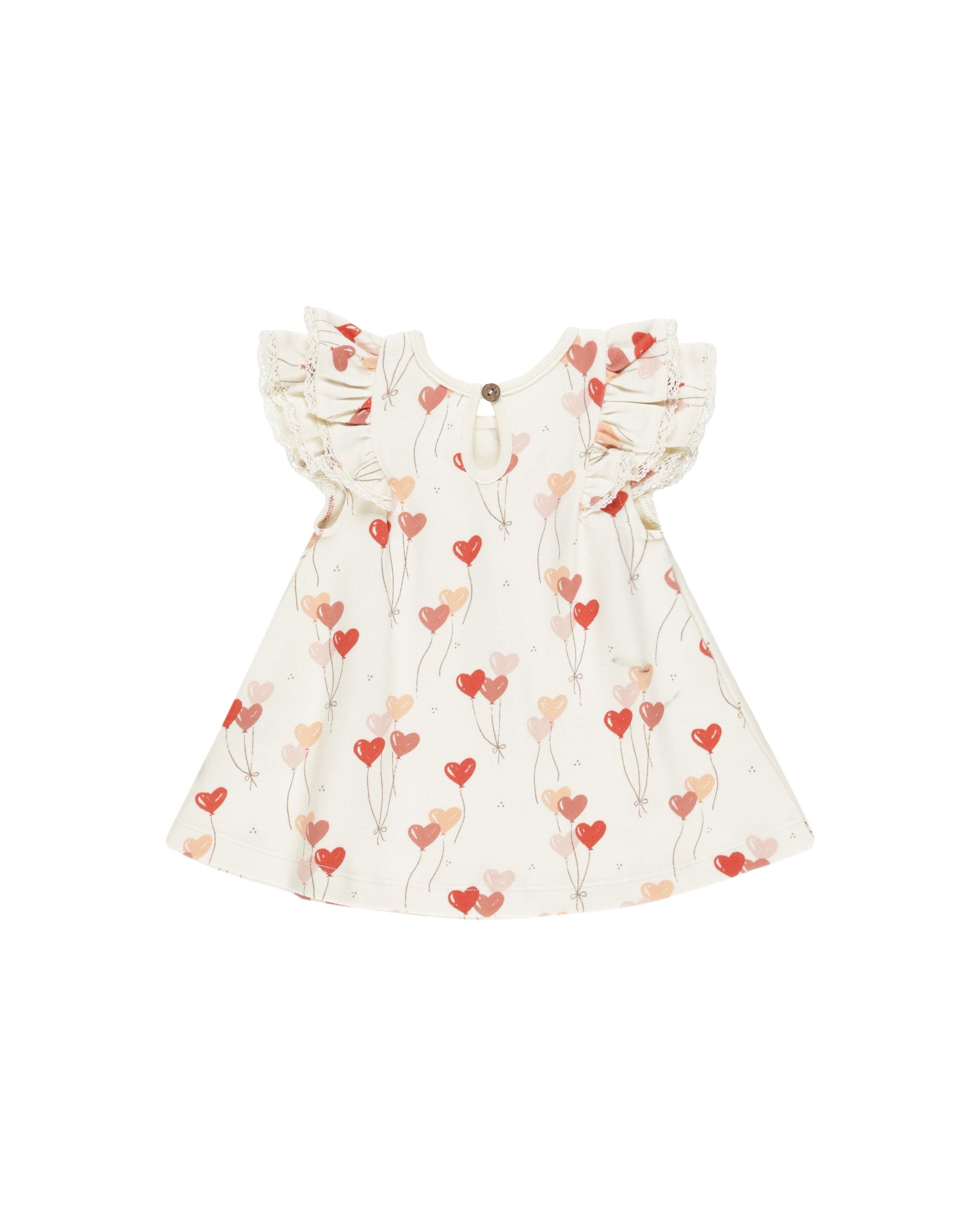 Flutter Dress || Heart Balloons