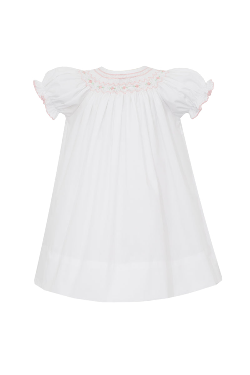 Bianca White Poplin Dress