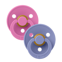 BIBS Pacifier 2 Pack |  Bubblegum/Peri