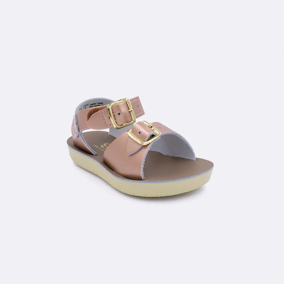 Sun-San Surfer Sandal- Rose Gold