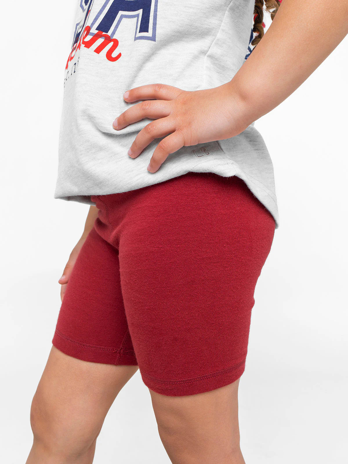 Elevated Biker Short - Red