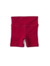 Elevated Biker Short - Red