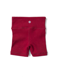 Elevated Biker Short - Red