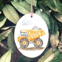 Dump Truck Ornament