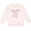 Coquette Bow Patch Sweatshirt