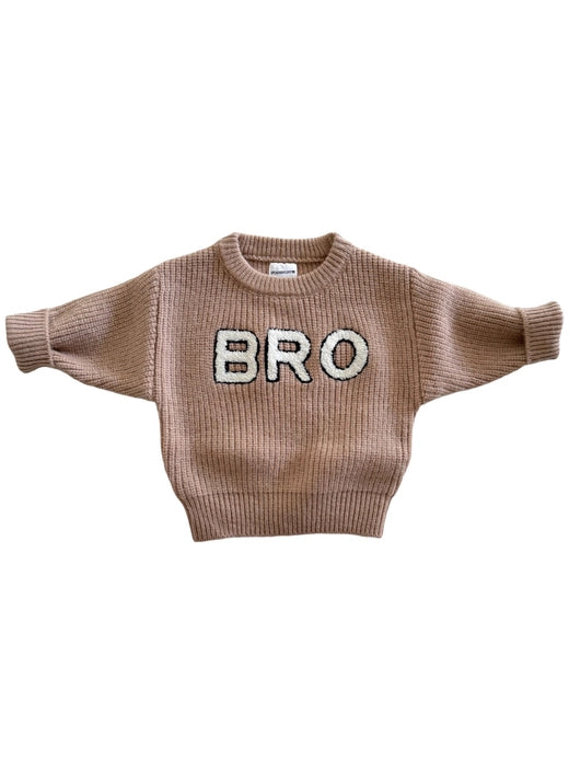 Bro Knit Sweater - Clay