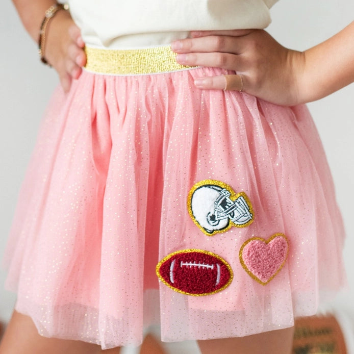 Football Patch Tutu - Dress Up Skirt