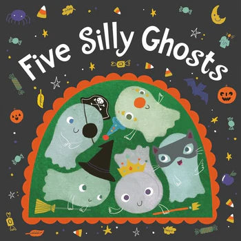 Five Silly Ghosts Board Book