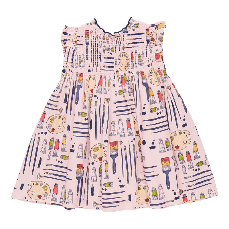 Girls Stevie Dress - Tiny Artist