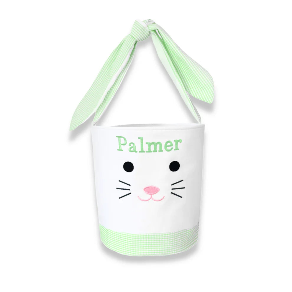 Easter Bunny Basket | Green (Personalization Included)