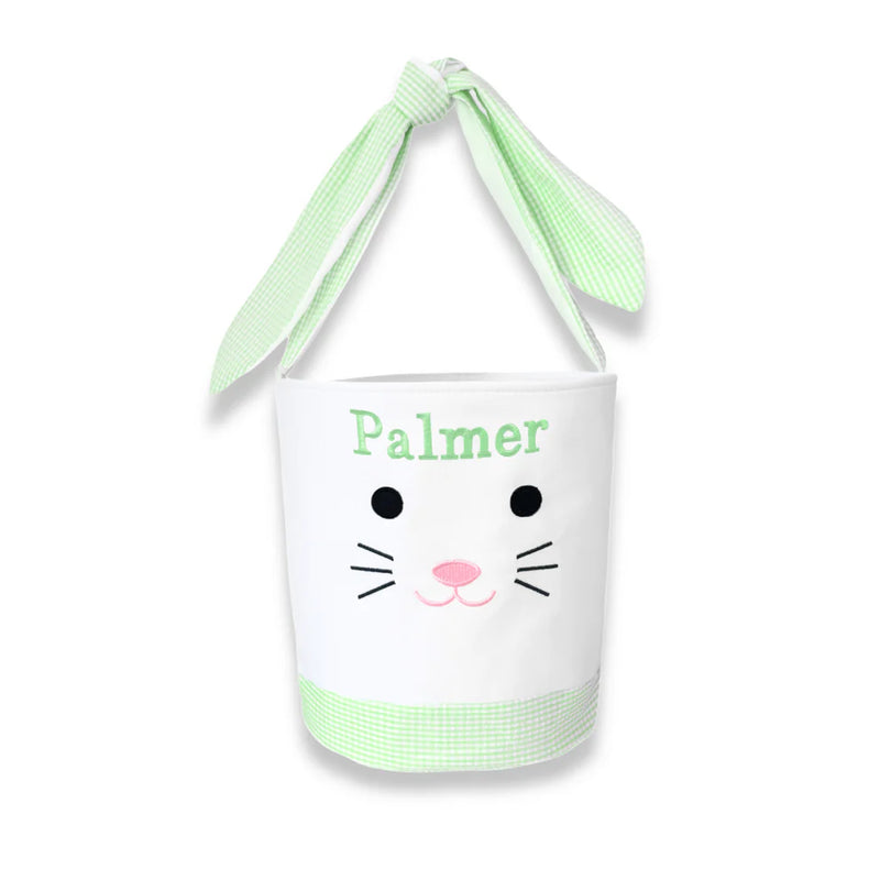 Easter Bunny Basket | Green (Personalization Included)