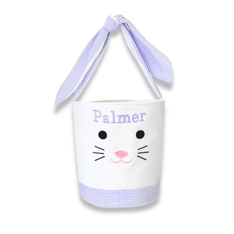 Easter Bunny Basket | Lavender (Personalization Included)