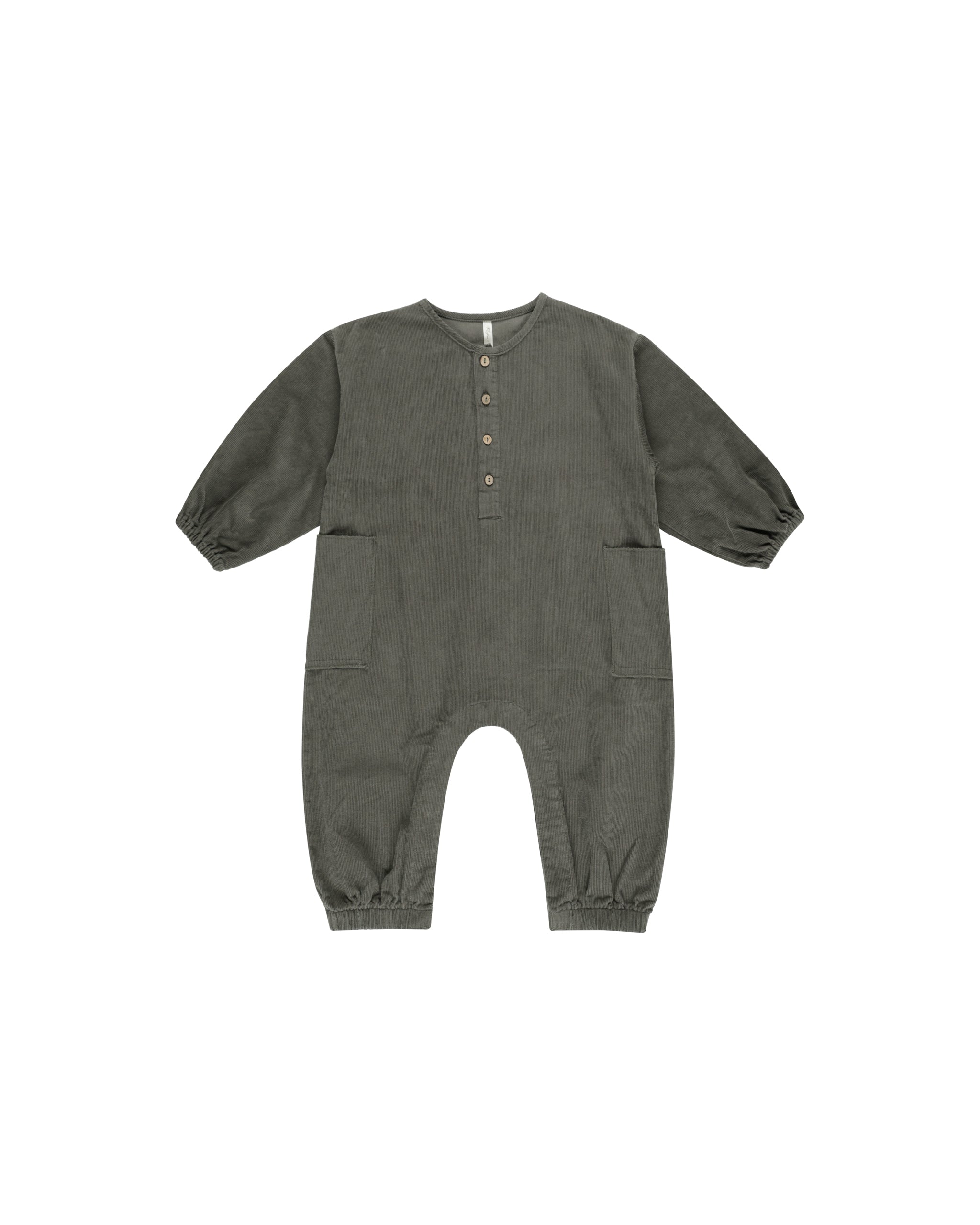 Relaxed Corduroy Jumpsuit || Forest