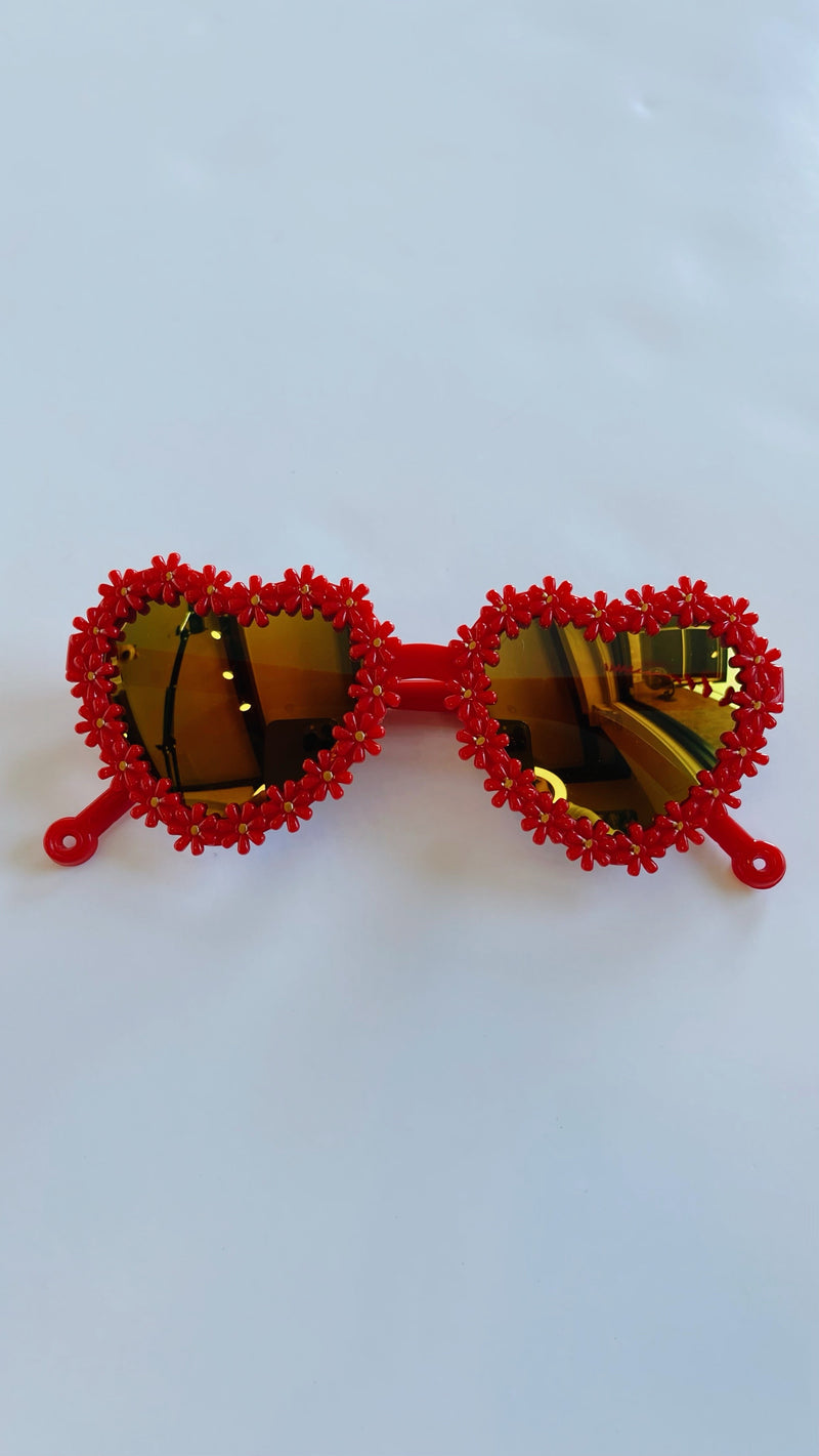 Valentine's Kids Heart Sunglasses