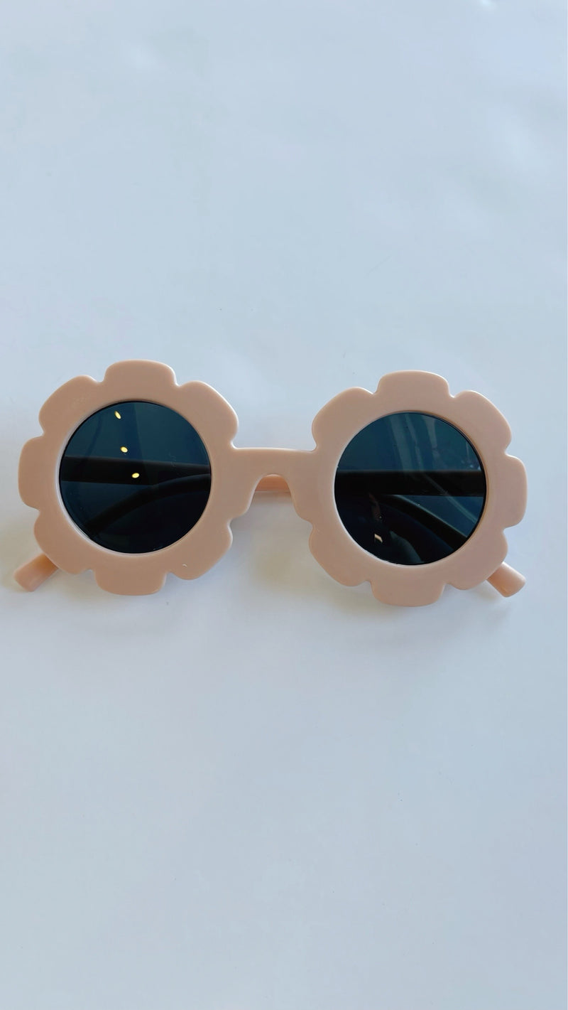 Toddler Flower Sunglasses - Pastel Pink