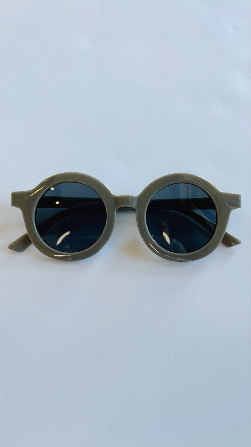 Toddler Round Sunglasses - Grey