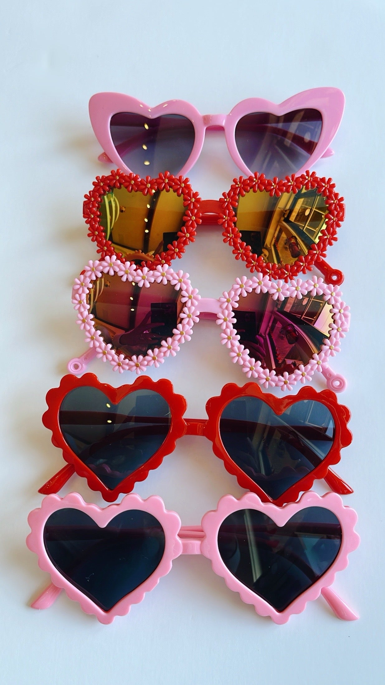 Valentine's Kids Heart Sunglasses