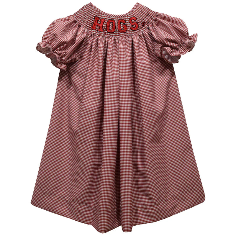 Hogs Smocked Bishop Dress