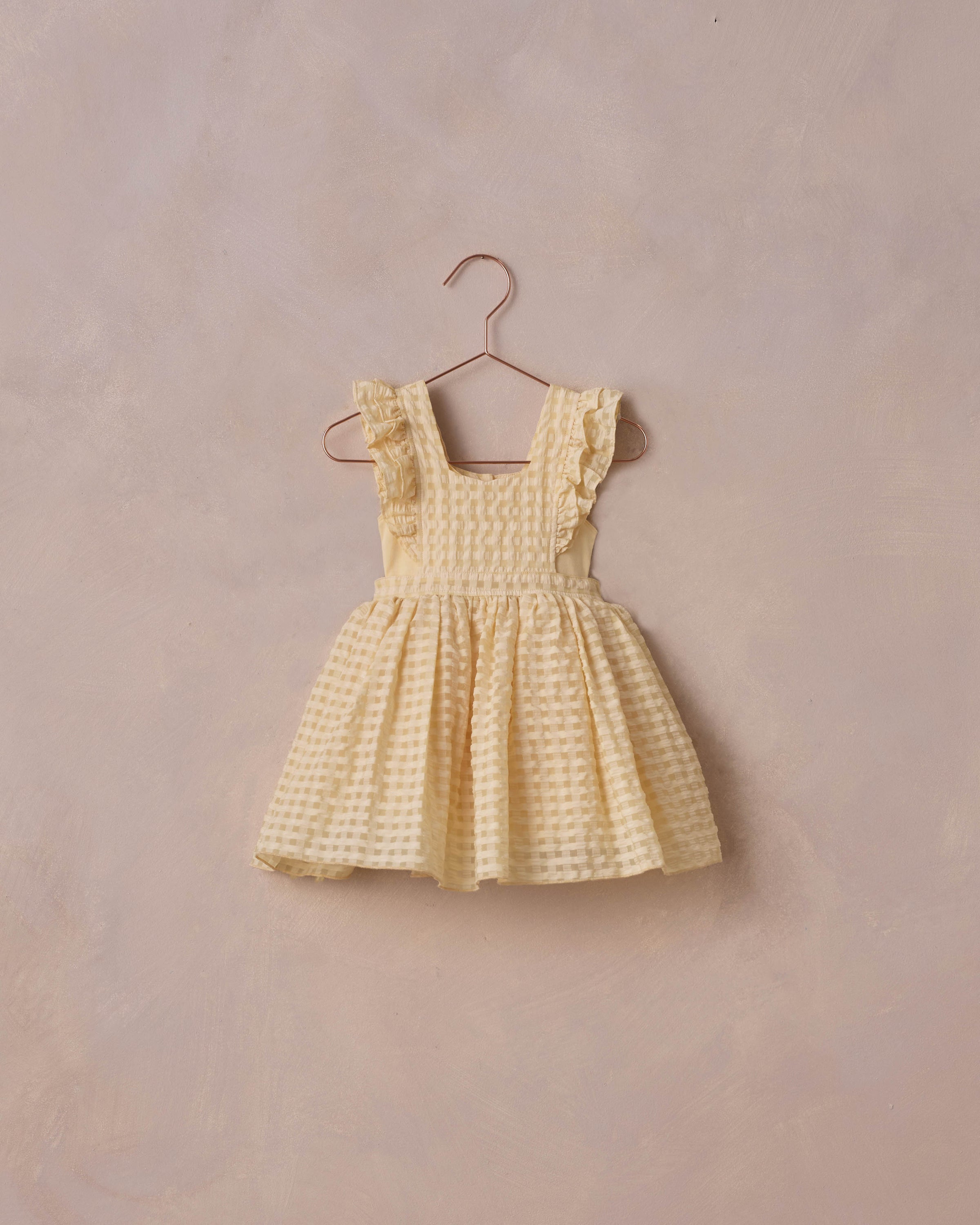 Provence Dress || Lemon Check