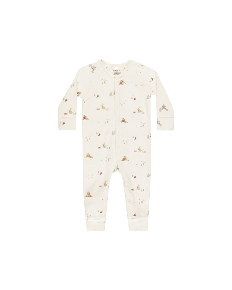 Organic Long John Pajamas || Presents