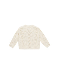 Knit Cardigan || Natural