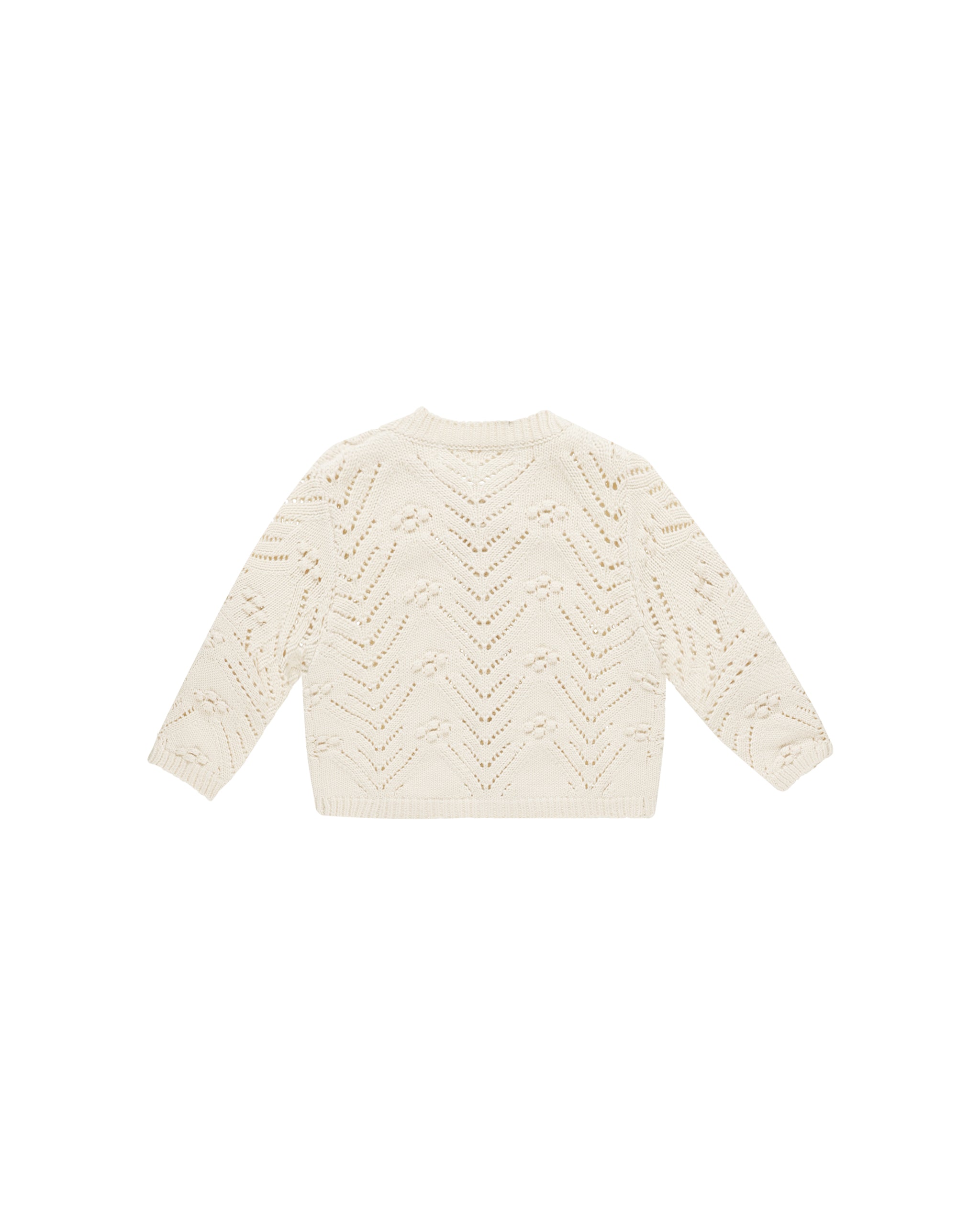 Knit Cardigan || Natural