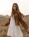 Fringe Jacket | Saddle