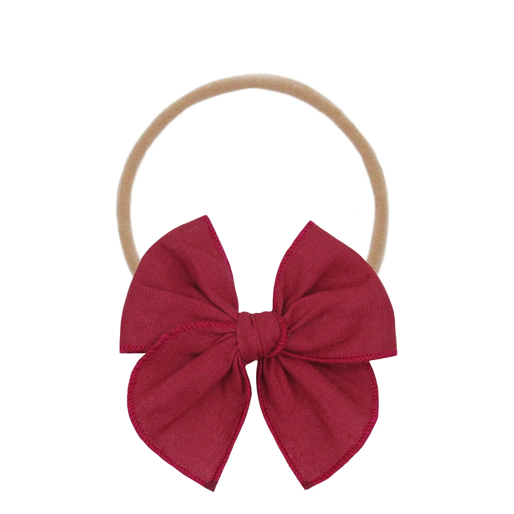 Heirloom Bow - Red Headband