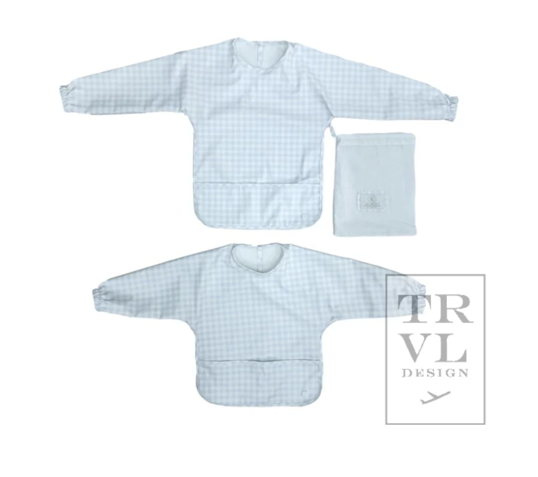 Pimlico Check Blue Smock - LG