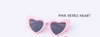 Valentine's Kids Heart Sunglasses