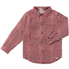 Atwood Woven Shirt - Red Micro Plaid