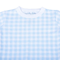 Checks Long Pajamas - Blue