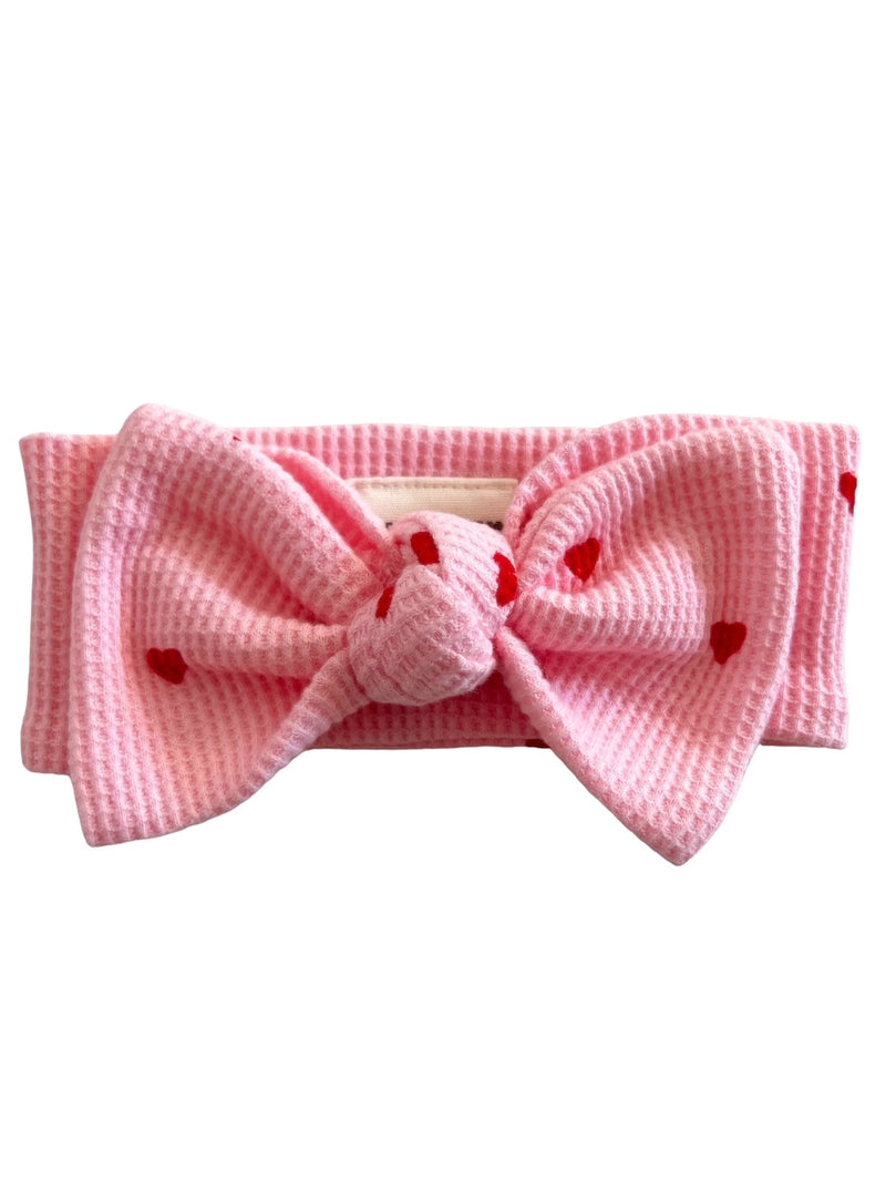 Little Red Heart - Knot Bow