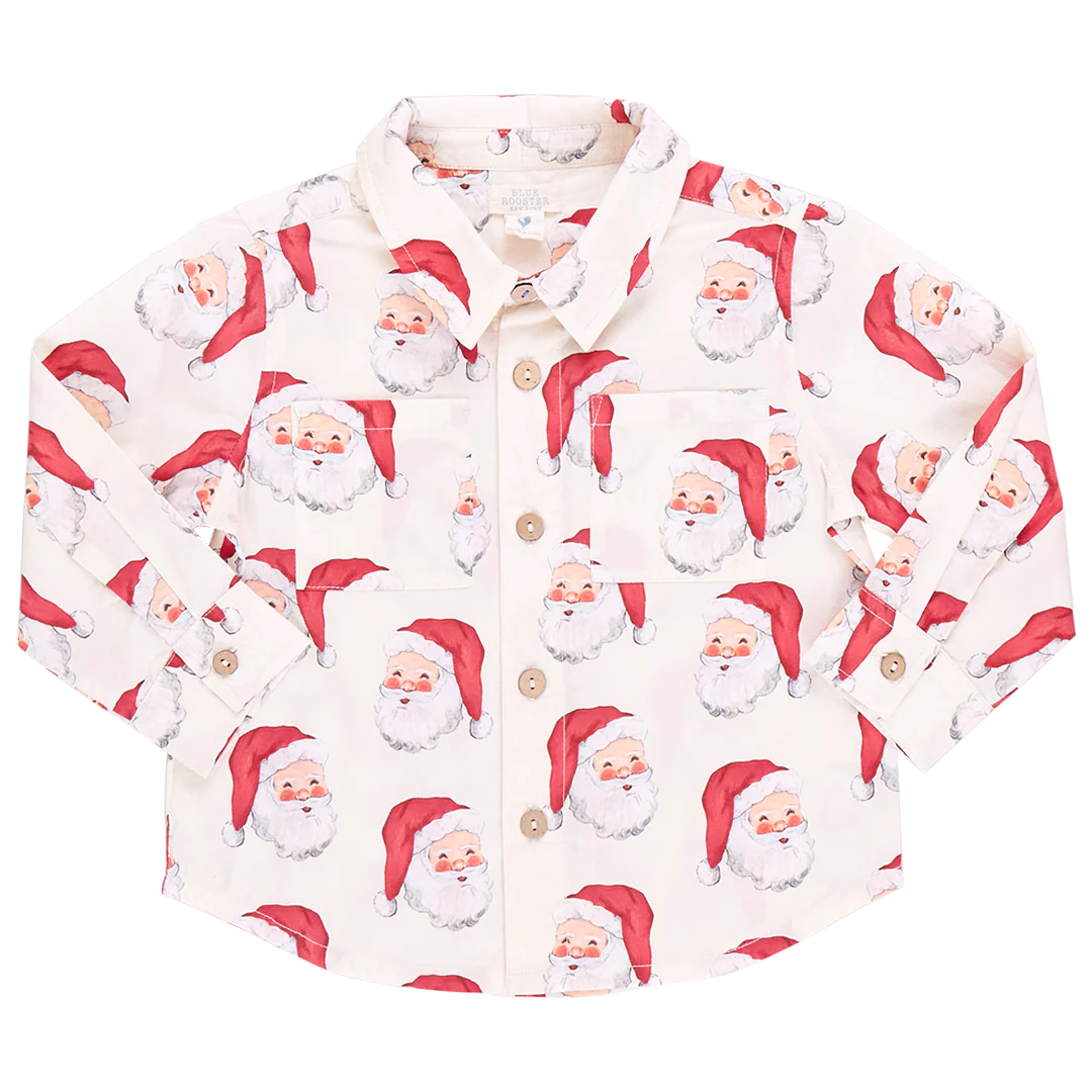 Boys Jack Shirt - Vintage Santas