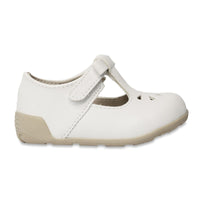 Brynna Classic White Toddler T-Strap Shoes