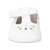 Brynna Infant Classic White T-Strap Shoes