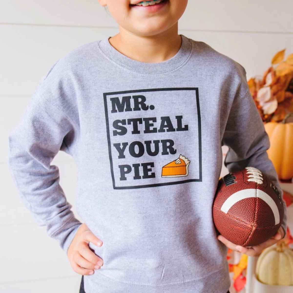 Mr. Steal Your Pie Thanksgiving Sweatshirt