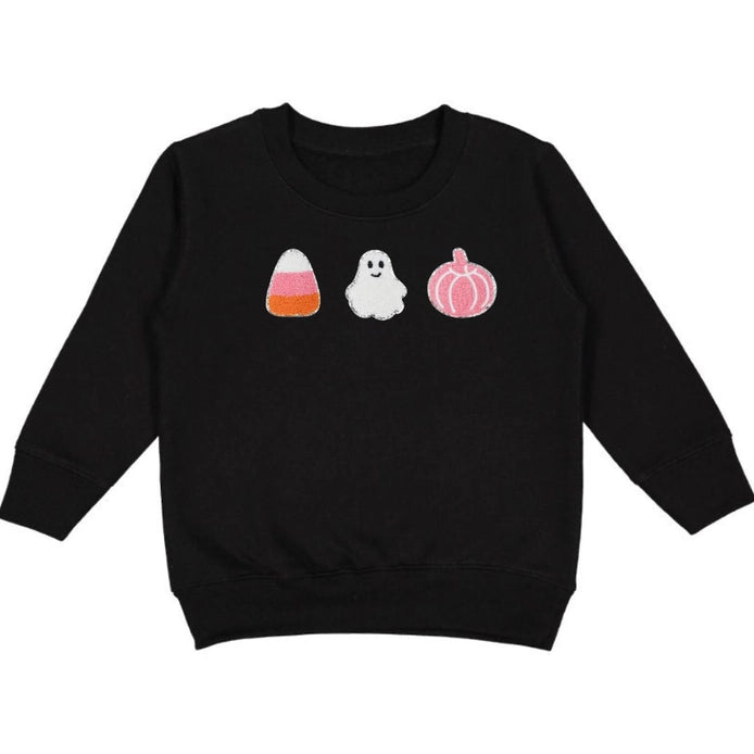 Halloween Treats Patch Sweatshirt