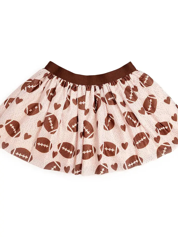 Football Love Tutu - Dress Up Skirt - Kids Game Day Tutu