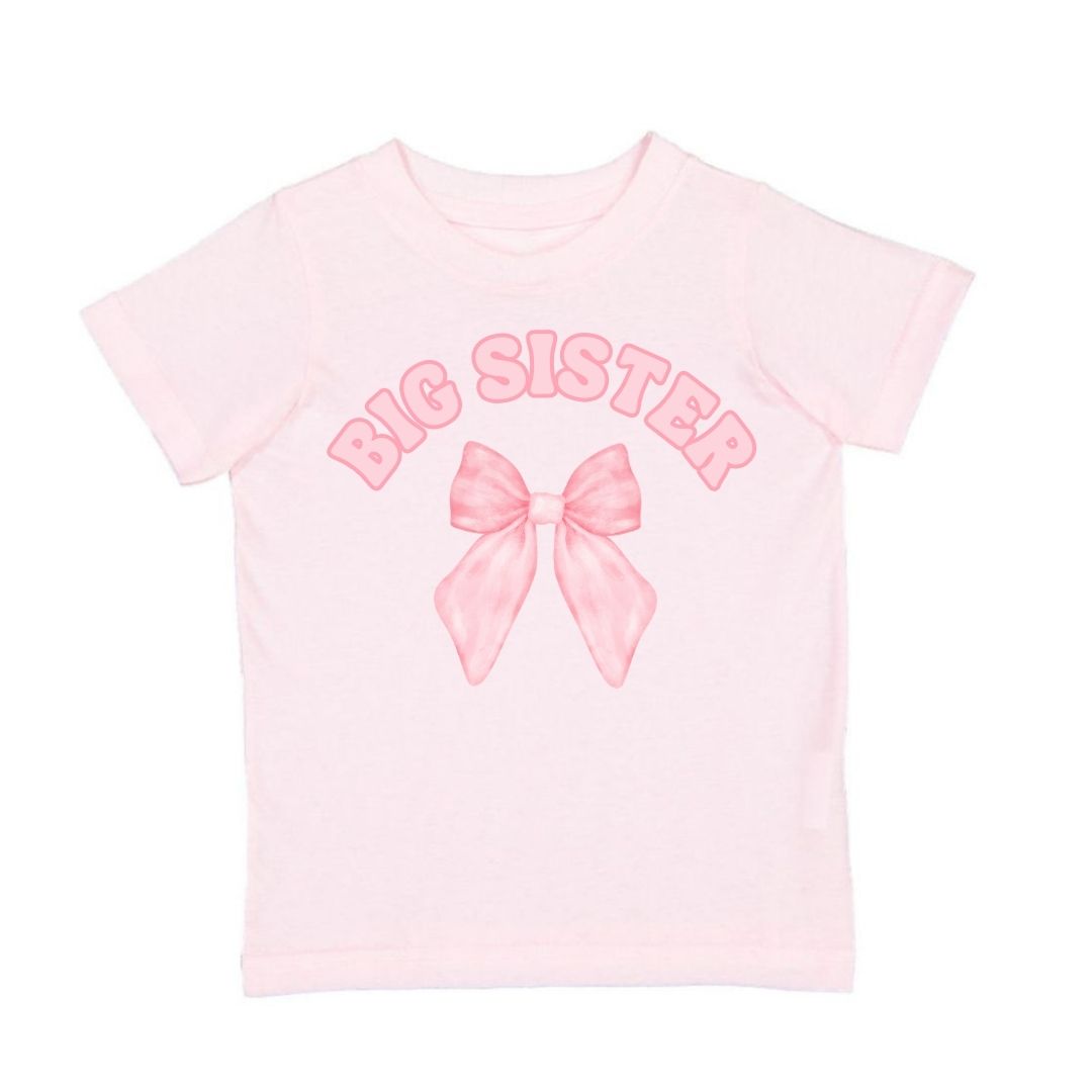 Big Sister Bow Short Sleeve T-Shirt