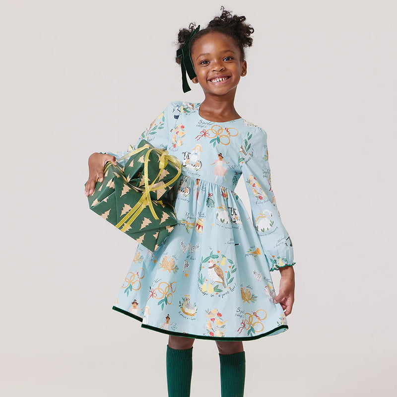 Girls Amma Dress - 12 Days of Christmas