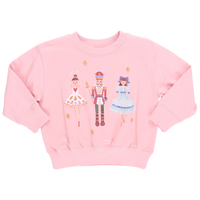 Girls Organic Sweatshirt - Nutcracker